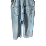 Levi's Levi’s Apron Women's Light Blue Denim Drawstring Overalls size Xl Photo 9