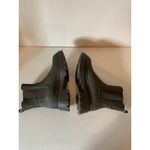 Dream Paris Women Classic Chelsea Boots Chunky Platform Lug Sole Pull On Mid Calf Boots Photo 7