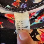 Geometric pattern long sleeve mini dress size medium Photo 2