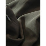 Oscar de la Renta Oscar by  Black Pleated Hem pinstripe Skirt Size 16 Photo 4