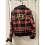 Blac Label Women's Juniors Plaid Flannel Full Zip Coat Jacket Size L Multi Photo 15