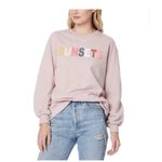 C & C California Womens XL Pink Chrissy Graphic Sunsets Knit Top‎ Long Sleeve Photo 1