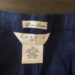 Outfit JP pure linen blue pants zip onside size 12 Photo 1