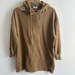 LNA  x REVOLVE Women's Lion Hoodie Sweatshirt Dress in Olive Khaki Size SMALL Photo 1
