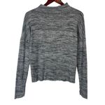 Nation Ltd  Womens Size Large Long Sleeve Shirt Top Knit Gray Space Dye Photo 5