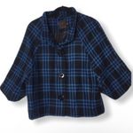 The Limited  checkered pea coat NWOT Photo 1