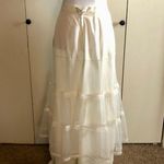 Vintage Wedding Dress Skirt Slip Womens S? Used Cream Photo 1