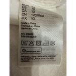 H&M  White Halter Sleeveless V Neck Backless Open Back Midi Wrap Dress Size 12 Photo 5