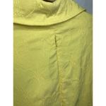 Liz Claiborne A-line Yellow Dress 20W Women’s Plus Size Textured Midi Belted Photo 3