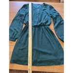 EXPRESS  Women's Green  Long Sleeve Lace Details Mini Dress Sexy Party Formal‎ Photo 2