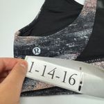 Lululemon Sports Bra Women Size 8 Azurite Poppy Coral Multi Invigorate Racerback Photo 7