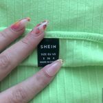 Neon Lime Solid Rib Photo 6