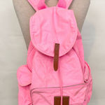 PINK - Victoria's Secret Victoria’s Secret PINK hot pink neon Canvas Backpack Bookbag Photo 0