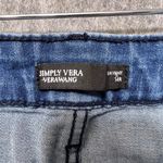 Simply Vera Vera Wang Skinny Jeans High Rise Denim Blue Women's Size 14R Blue Photo 2