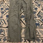 Anthropologie  Little Lies green linen pants 8 Photo 3
