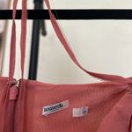 House Of CB  'Baby 'Pink Chiffon Cutout Halter‎ Mini Dress/Size XL Photo 5