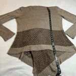 Romeo + Juliet Couture Open Front Knit Cardigan Size Small Boho Casual Neutral Photo 6