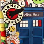 Cartoon Network All Over Anime Print Hoodie Women Size S/M Photo 3