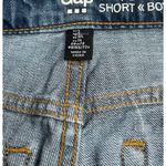 Gap Womens  Sexy Boyfriend Floral Embroidered Denim Cut Off Jean Shorts Size 6 Photo 6