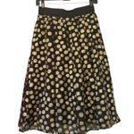 Ronni Nicole NWT, Special Occasion Black and Gold Metallic Dot Tulle Skirt, Sz 6 Photo 1
