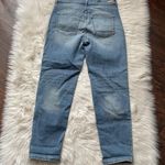 Sneak Peek High Rise Girlfriend Jeans Blue Size 31 Photo 2
