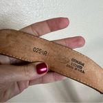 Justin Boots Justin brown genuine lizard reptile western belt 28 Photo 6