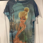 Disney Tinker Bell Blue and Green Short Sleeve Tee XXL Photo 0