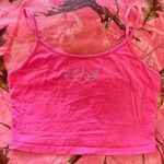 hot pink angel heart silver rhinestone cami Photo 0