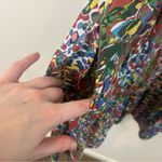 JODIFL Multicolor Floral Smocked Mini Dress Size 3X Women's Photo 3