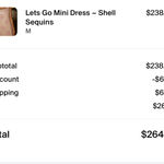 Show Me Your Mumu  shell sequin mini dress! 🐚💗  Photo 2