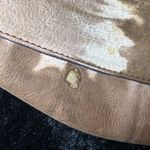 Country Western Rodeo Hobo Tie Dyed Leather Shoulder Bag Purse Brown Photo 7