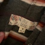 Pink Rose Striped Hoodie Photo 3