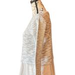 White House | Black Market Womens Grey/beige/ivory Striped Marled Pullover Sweater Blouse xs Photo 3