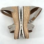 DV Dolce Vita‎ Women's Bannon Raffia Wedge Sandals Tan Brown Size 8 Photo 3