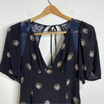 Free People Clove Mockingbird Mini Dress in Black Combo Size 2 Photo 7