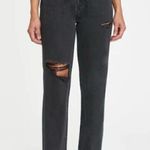 Pistola  Cassie high rise straight leg Distressed Black Women's Jeans. Size 26 Photo 0
