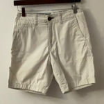 American Eagle Outfitters Prep Bermuda Shorts 26 Light Khaki Casual Vacation Photo 0