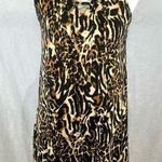 Bobbie & Brooks Bobbie Brooks super soft animal print cross front shift dress size small NWOT Photo 0