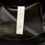 Athleta  Zephyr Black Tank Lightweight Tulip Hem Silky UPF 50+ Travel Top Sz M Photo 4