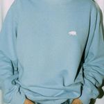 Brandy Melville Blue Bear Sweatshirt Photo 0