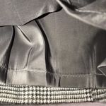 Talbots Black & White Glen Plaid Wool Blend Cuffed Wide Leg Trouser Pants Photo 5