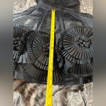 Blue Taffeta strapless 4 Etoile Floral detail fit flare Cocktail Dress Photo 5