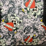 Ed Hardy  | Skull & Heart Mini Satchel w/ Bag Charm Photo 4