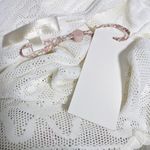 Love Shack Fancy Laurelin Lace Halter Mini Dress Photo 5