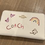 Coach Medium Id Zip Wallet With Diary Embroidery C8309 Photo 0