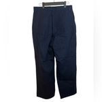 The Frankie Shop  Navy Blue High Waisted Pleated Wide Leg Trousers Photo 1