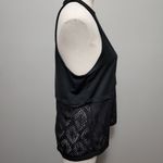 Adidas Primeblue black contrast laser cut tank size medium Photo 2