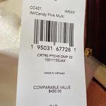 Coach CC421 Dempsey Tote 22 With Creature Patches Leather Candy Pink Multi Photo 5