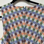 Modcloth PLAID GINGHAM RAINBOW RETRO POCKET DRESS Size Small Photo 6