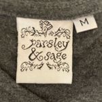 Parsley & Sage Patchwork Tunic Top/Mini Dress Gray & Orange Women’s Medium Photo 5